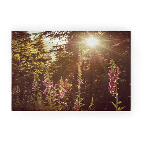 Nature Magick Wildflower Mountain Adventure Welcome Mat