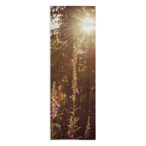 Nature Magick Wildflower Mountain Adventure Yoga Towel