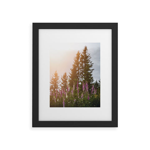 Nature Magick Wildflower Summer Adventure Framed Art Print