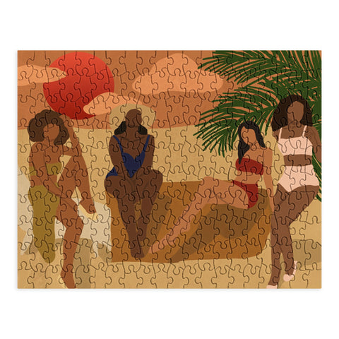 nawaalillustrations Beach I Puzzle