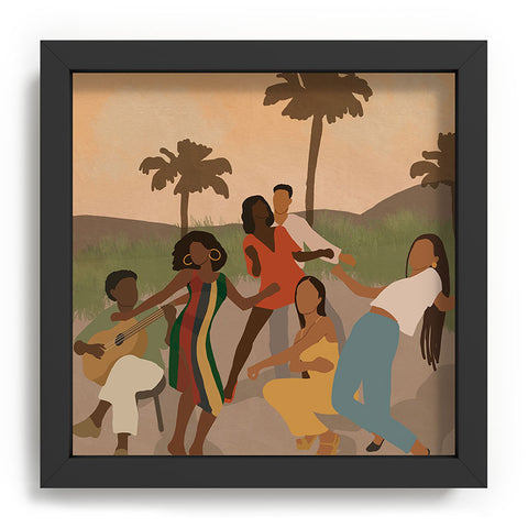 nawaalillustrations Black joy Recessed Framing Square