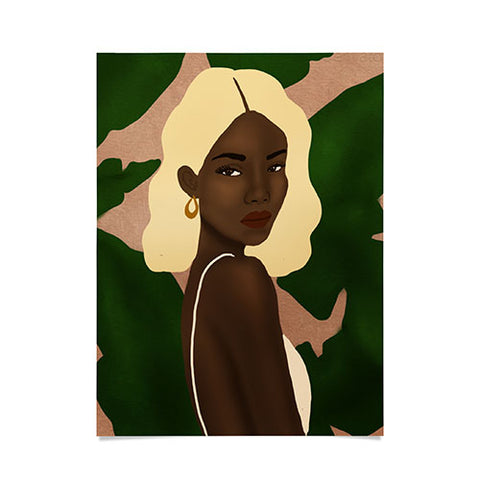 nawaalillustrations blonde I Poster