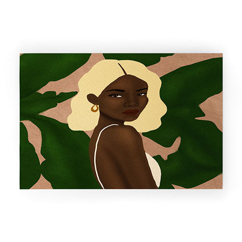 nawaalillustrations blonde I Welcome Mat