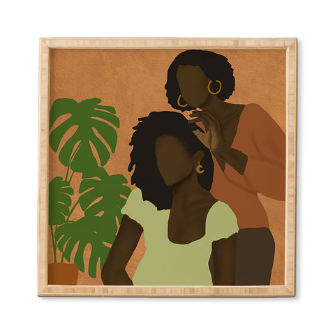 nawaalillustrations Bonding Framed Wall Art