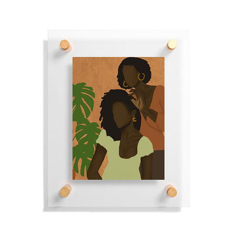 nawaalillustrations Bonding Floating Acrylic Print