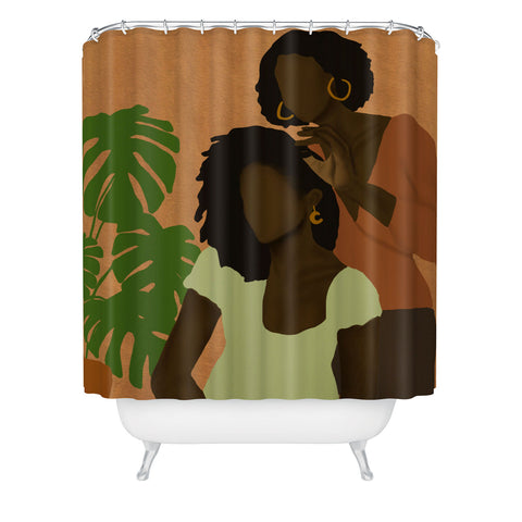 nawaalillustrations Bonding Shower Curtain