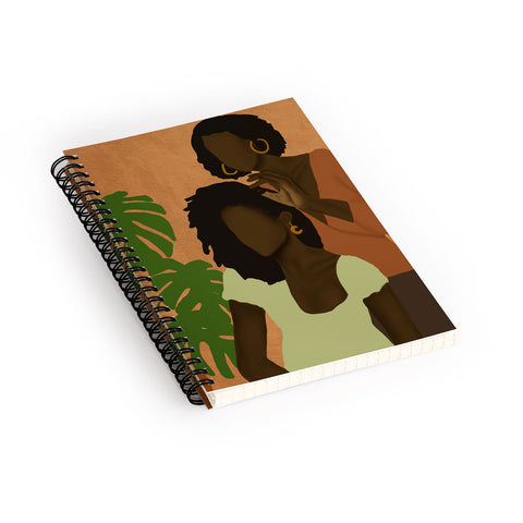 nawaalillustrations Bonding Spiral Notebook