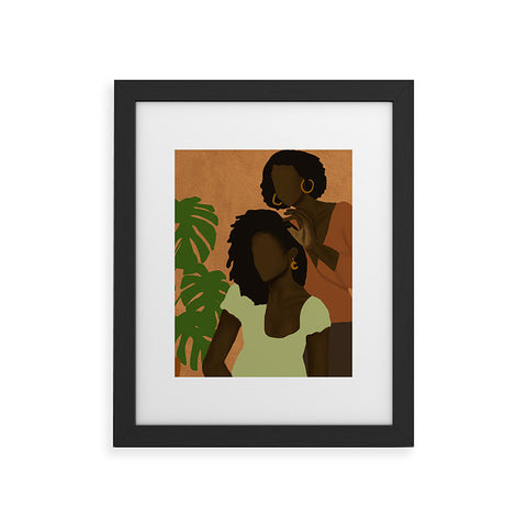 nawaalillustrations Bonding Framed Art Print