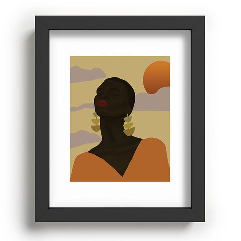 nawaalillustrations Head in Space Recessed Framing Rectangle