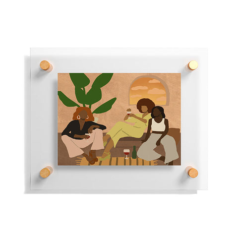 nawaalillustrations Home I Floating Acrylic Print