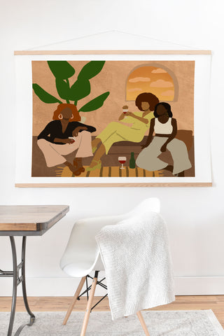 nawaalillustrations Home I Art Print And Hanger