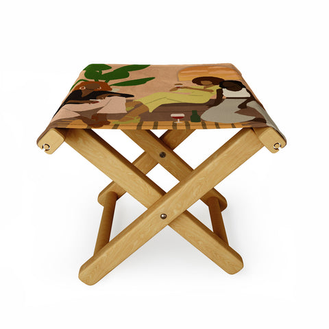 nawaalillustrations Home I Folding Stool