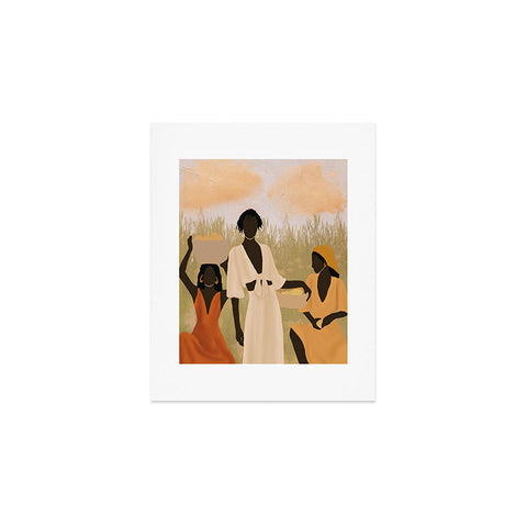 nawaalillustrations Lemon picking Art Print
