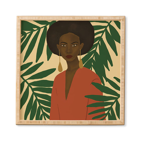 nawaalillustrations Nokita Framed Wall Art