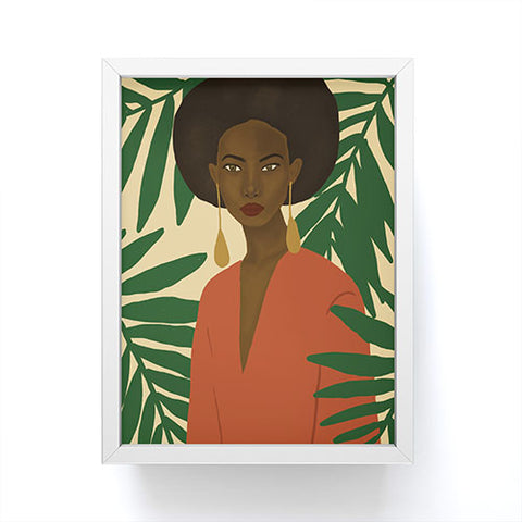 nawaalillustrations Nokita Framed Mini Art Print