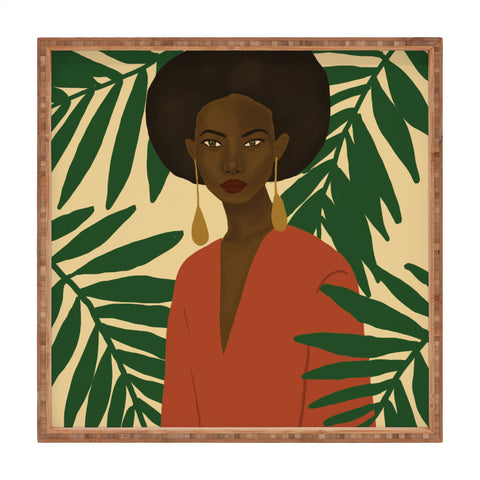 nawaalillustrations Nokita Square Tray