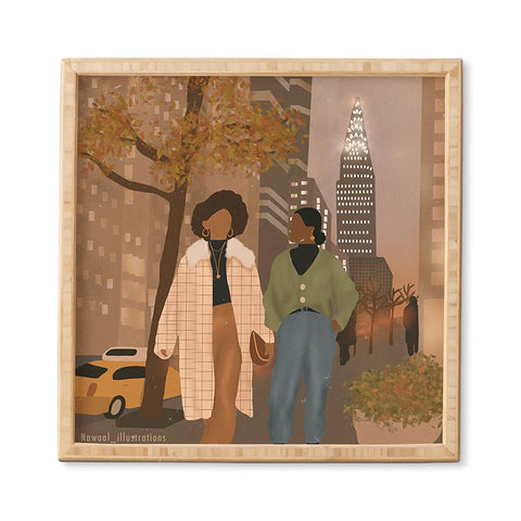 nawaalillustrations NYC I Framed Wall Art