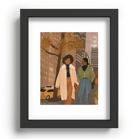 nawaalillustrations NYC I Recessed Framing Rectangle