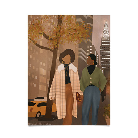 nawaalillustrations NYC I Poster