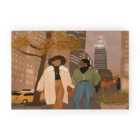 nawaalillustrations NYC I Welcome Mat