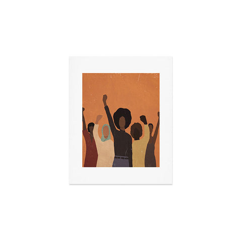 nawaalillustrations Power to the people Art Print