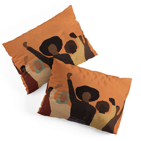 nawaalillustrations Power to the people Pillow Shams