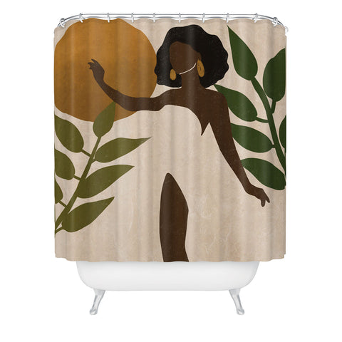 nawaalillustrations Release Shower Curtain