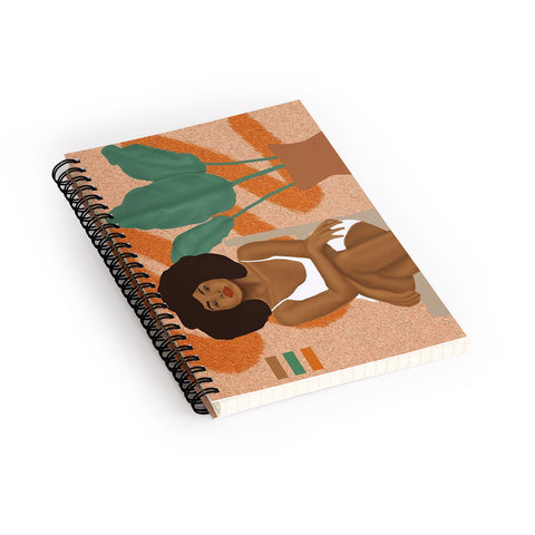 nawaalillustrations seat Spiral Notebook