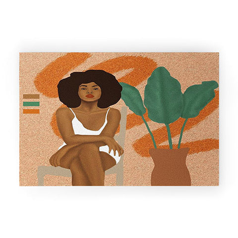 nawaalillustrations seat Welcome Mat