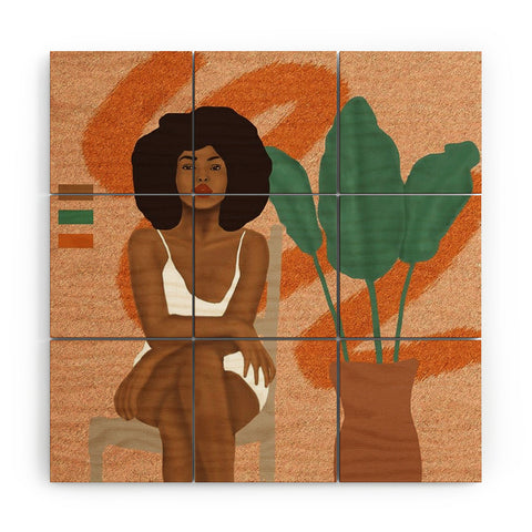 nawaalillustrations seat Wood Wall Mural