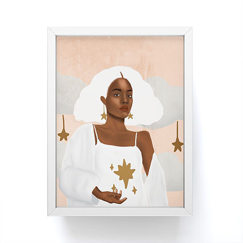 nawaalillustrations Star I Framed Mini Art Print