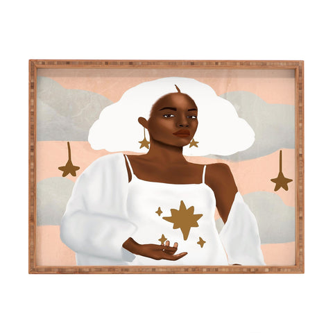 nawaalillustrations Star I Rectangular Tray