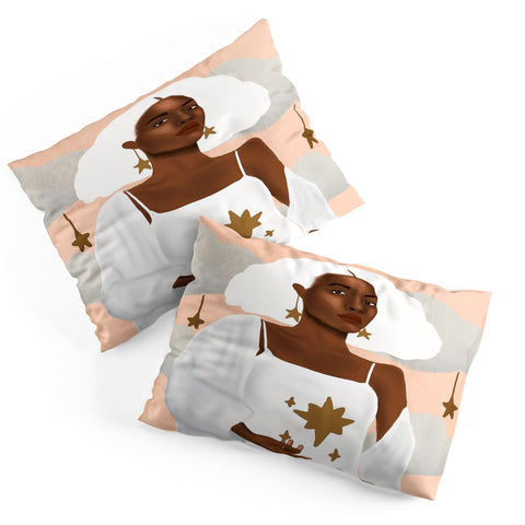 nawaalillustrations Star I Pillow Shams