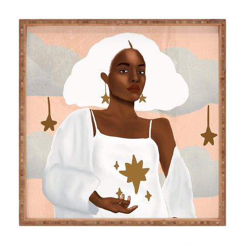 nawaalillustrations Star I Square Tray