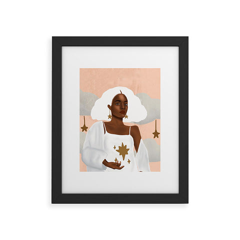 nawaalillustrations Star I Framed Art Print