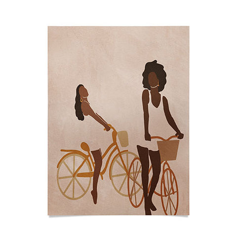 nawaalillustrations Sunday morning minimal Poster