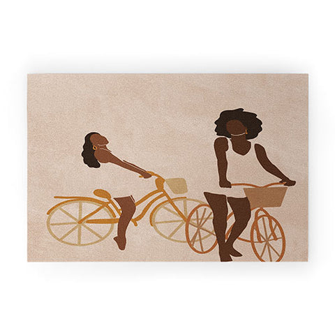 nawaalillustrations Sunday morning minimal Welcome Mat