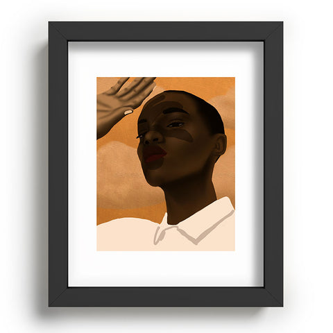 nawaalillustrations suns out Recessed Framing Rectangle