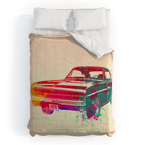 Naxart 1967 Dodge Charger 1 Comforter