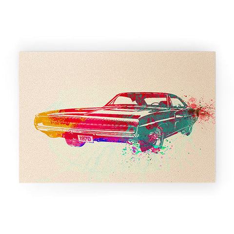 Naxart 1967 Dodge Charger 1 Welcome Mat