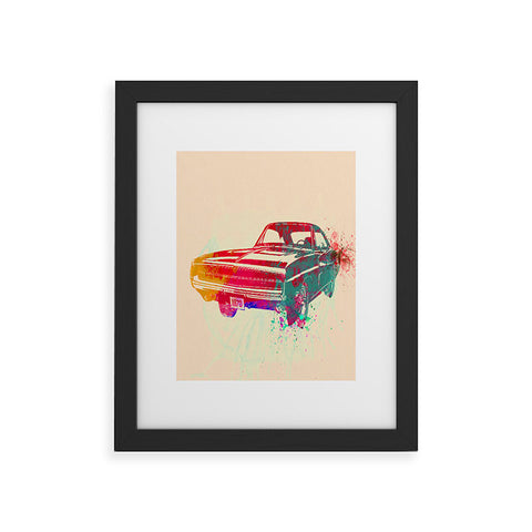 Naxart 1967 Dodge Charger 1 Framed Art Print