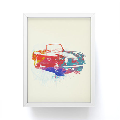 Naxart BMW 507 Framed Mini Art Print