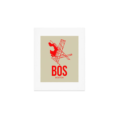 Naxart BOS Boston Poster 1 Art Print