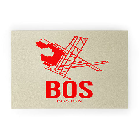 Naxart BOS Boston Poster 1 Welcome Mat