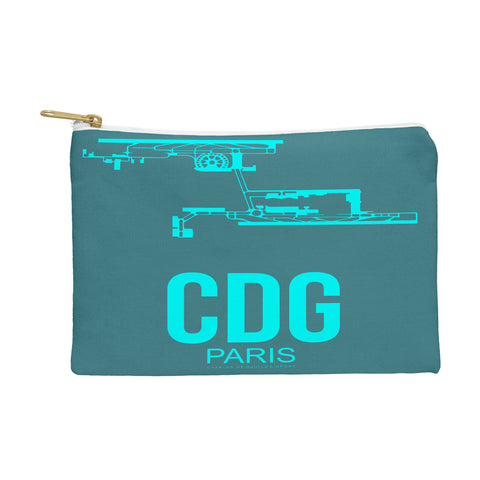 Naxart CDG Paris Poster 1 Pouch