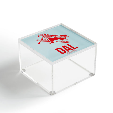 Naxart DAL Dallas Poster 3 Acrylic Box
