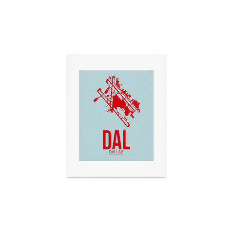 Naxart DAL Dallas Poster 3 Art Print