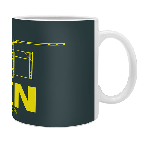 Naxart DEN Denver Poster 1 Coffee Mug