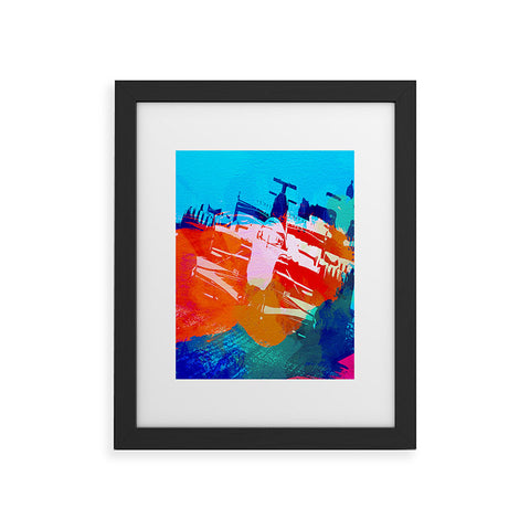 Naxart Ferrari F1 Racing Framed Art Print