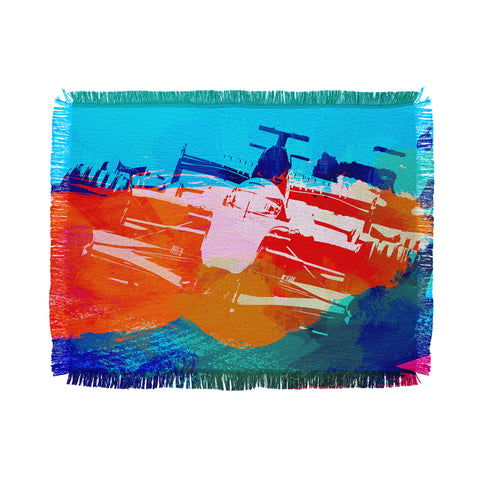 Naxart Ferrari F1 Racing Throw Blanket